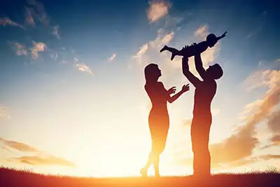 Family spending time together